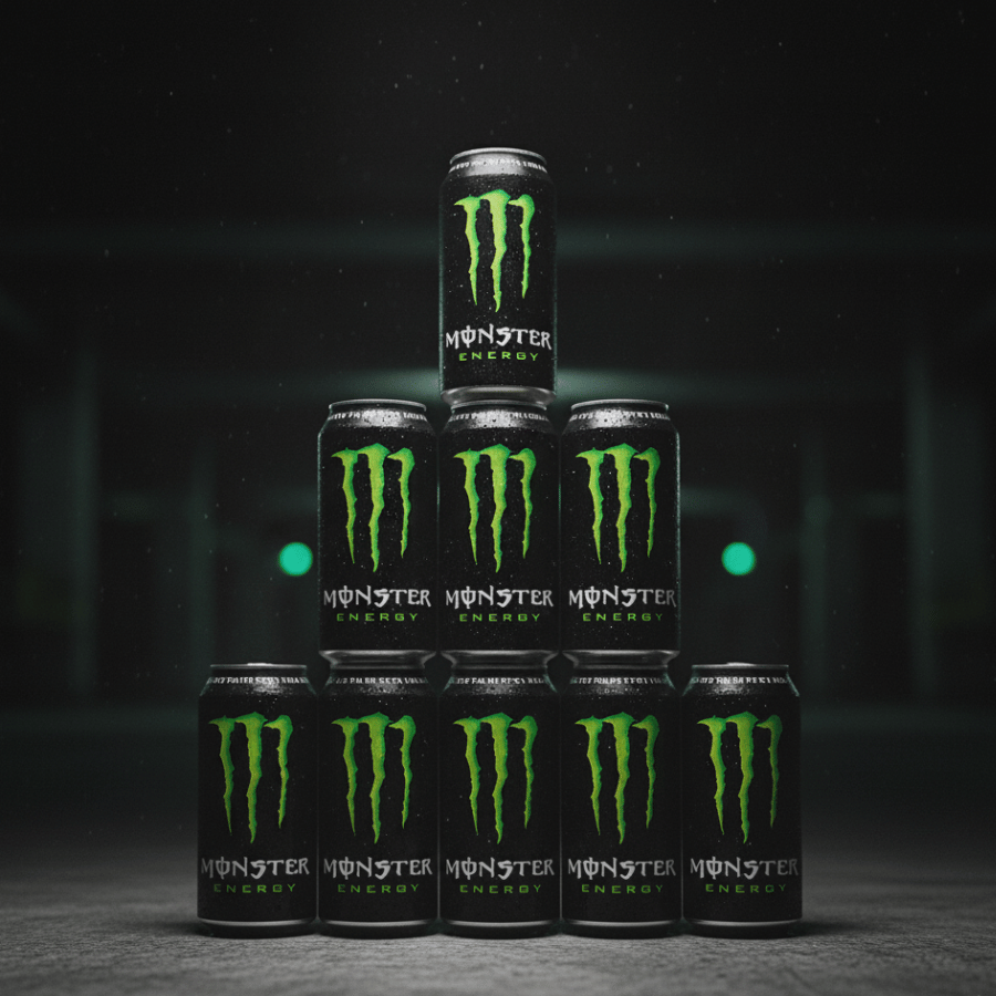 Energydrinks Pyramide